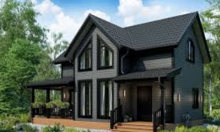 Проекты каркасных домов с террасой от 3597 рублей | Строй-Нтк